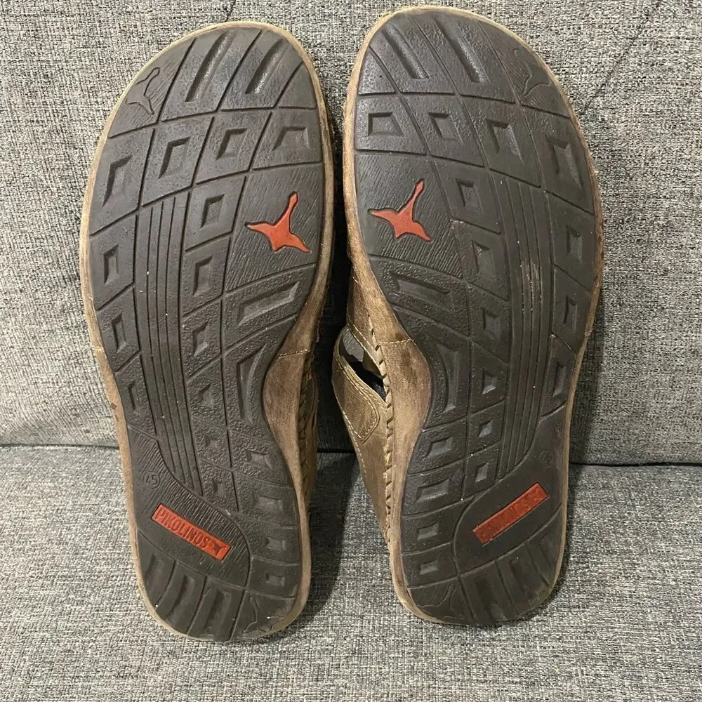 Pikolinos Tarifa Leather Sandals Men Size EU 45
